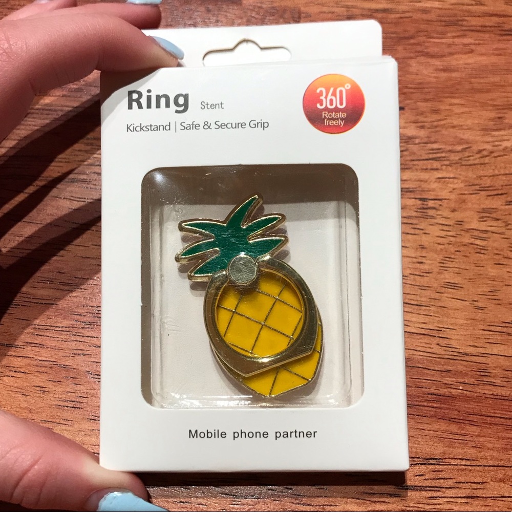 pineapple ring pop socket